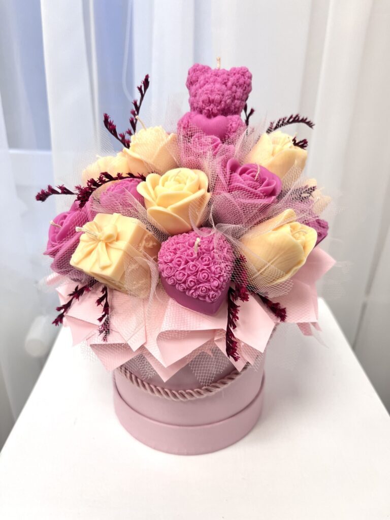 box ze świecami sojowymi - S -1